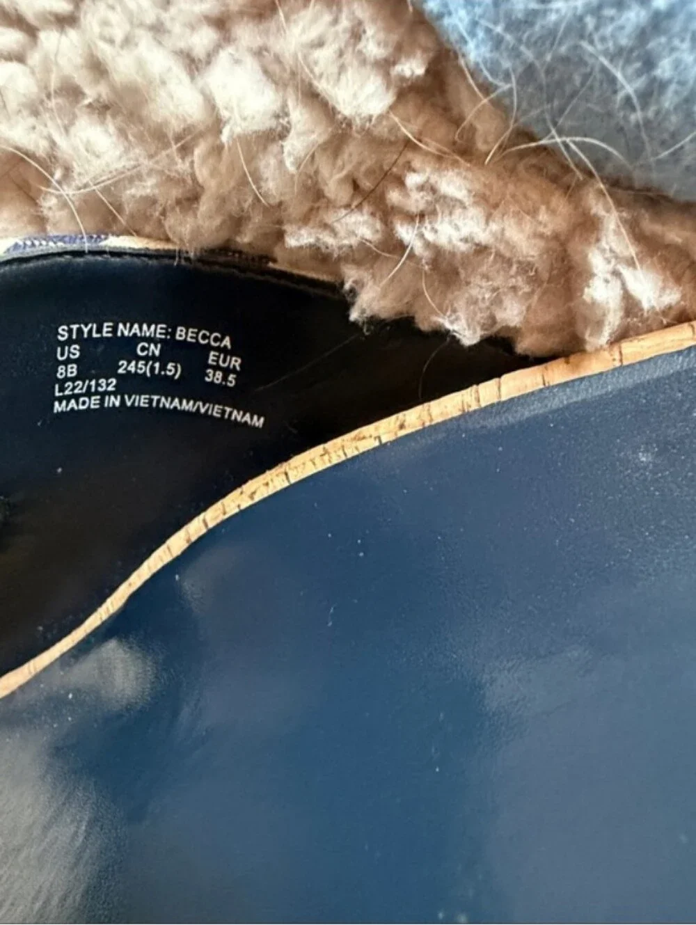 kate spade Navy and White Striped Double Buckle Sandals